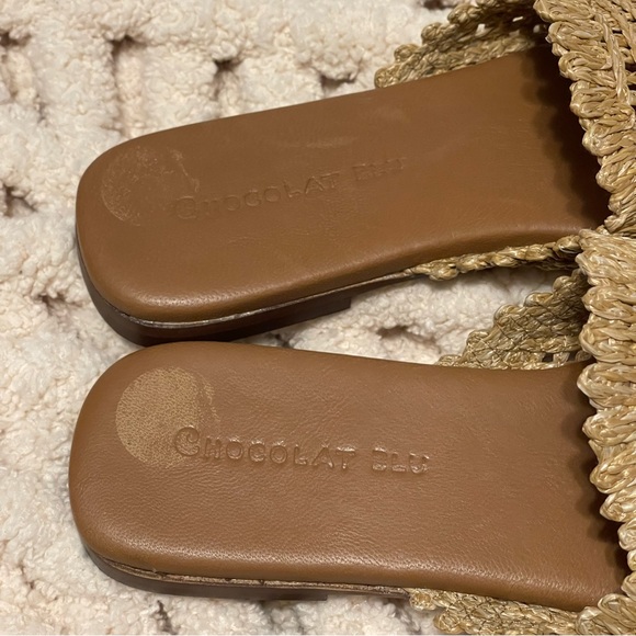 Chocolate Blu Women’s Flat Slip On Sandals - Picture 4 of 5